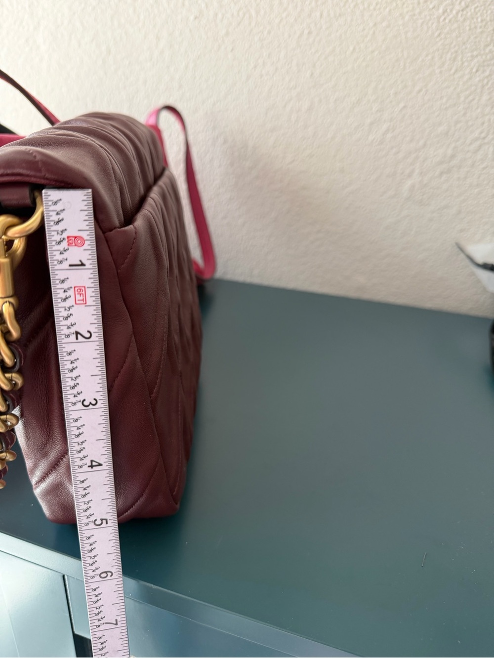 Coach Time Square Tabby in Merlot - Picture 15 of 15
